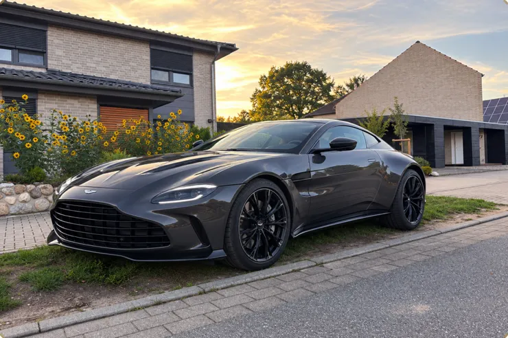Zuletzt angekaufter Aston Martin V8 Vantage in Grau