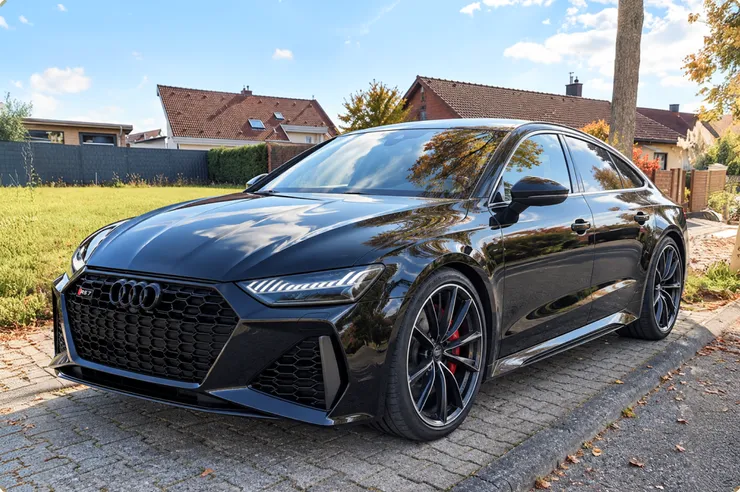 Zuletzt angekaufter Audi RS7 in Schwarz
