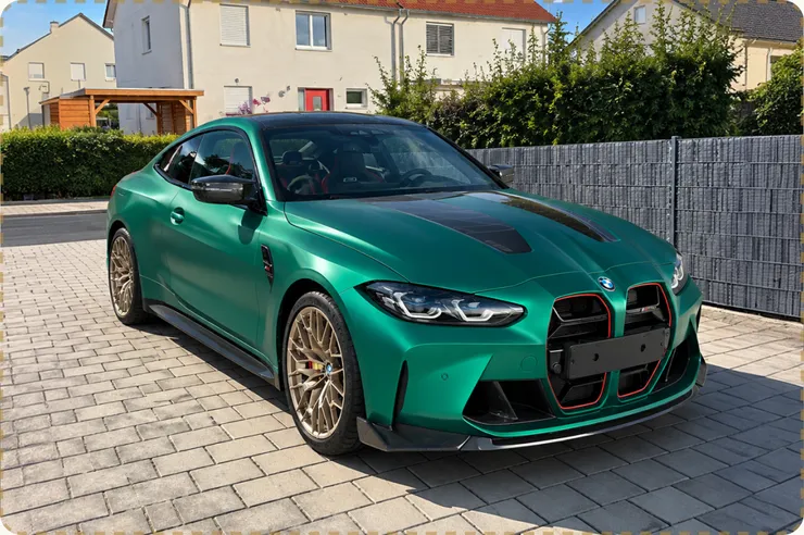 Zuletzt angekaufter BMW M4 in Grün