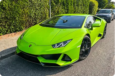Zuletzt angekaufter Lamborghini Huracán in Grün
