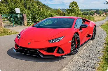 Zuletzt angekaufter Lamborghini Huracán in Rot