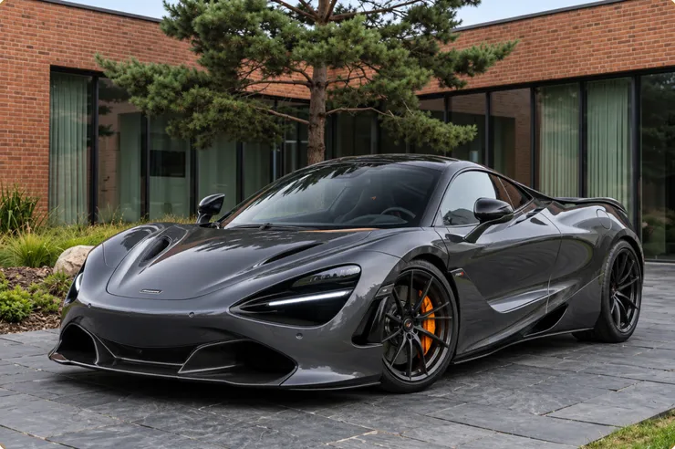 Recently purchased McLaren 720S in grey