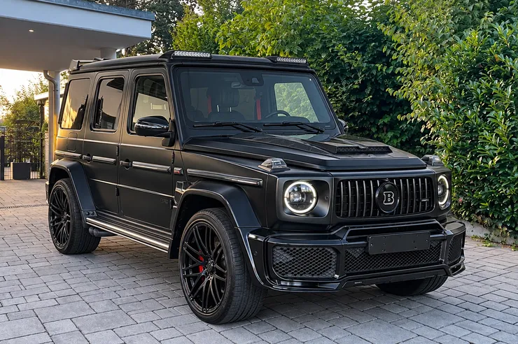 Zuletzt angekaufter Mercedes-AMG G 63 Brabus in Schwarz