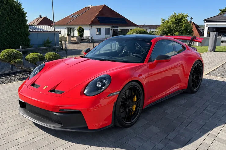 Zuletzt angekaufter Porsche 911 GT3 in Rot