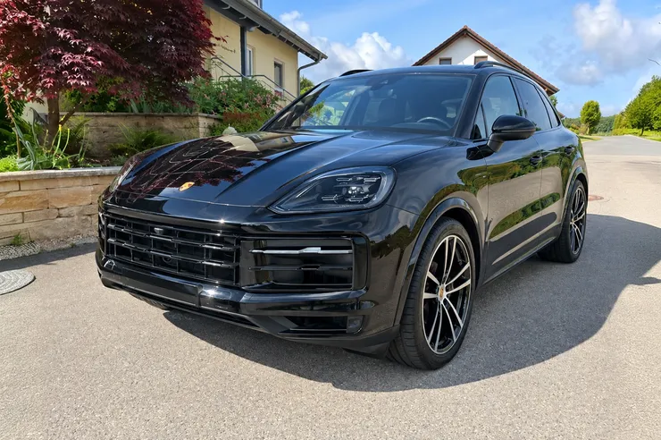 Zuletzt angekaufter Porsche Cayenne Coupé in Schwarz